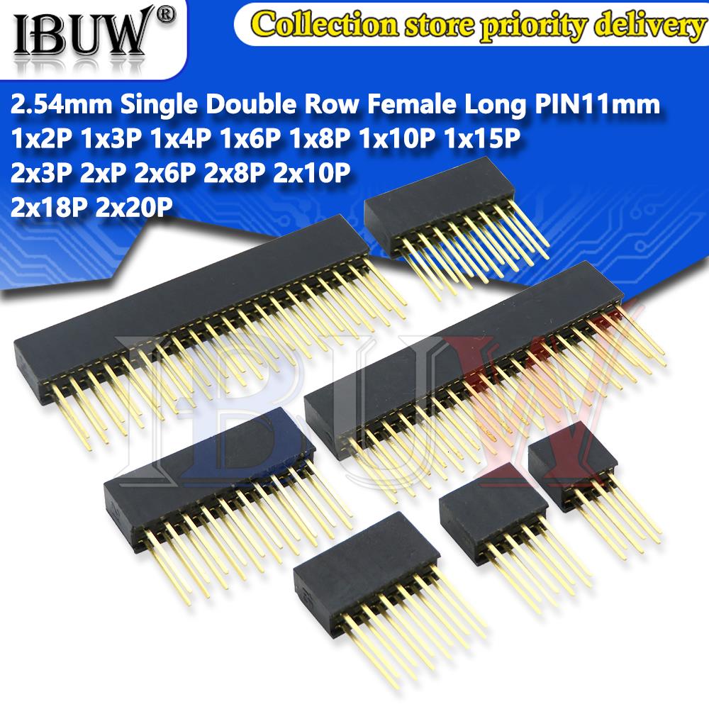 Turing Pi 2 - 10 peças 2.54mm única fileira dupla
