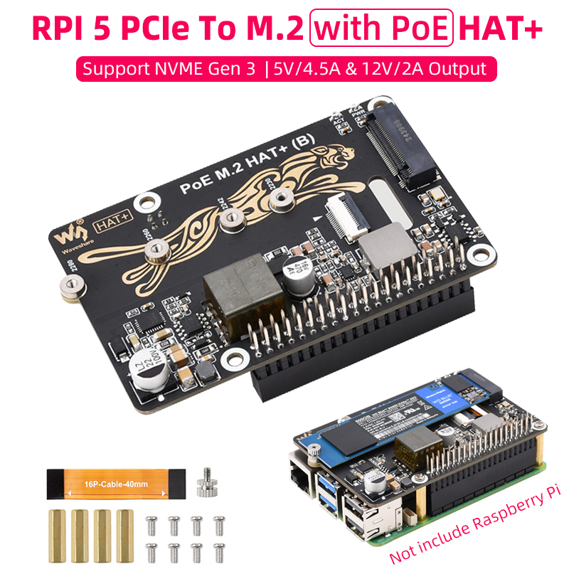 Deskpi Super6C - Raspberry pi 5 pcie para m.2