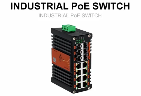Sfp+ 10G Managed Switch 8 Port - Switch PoE gerenciado industrial L2+ com