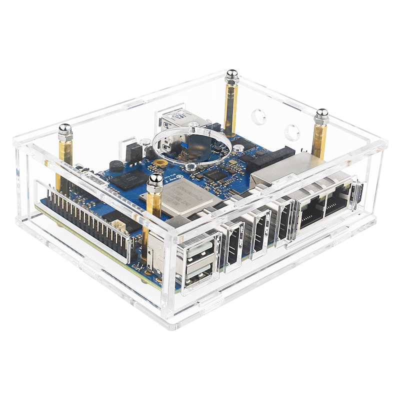 Capa de acrílico transparente  - Orange Pi 5 Plus 32Gb avaliação e preço